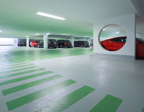 Arturo Gietvloeren Toepassingsgebieden Garages en Werkplekken